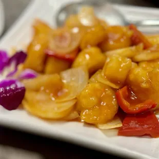 Sweet &amp; Sour Shrimp