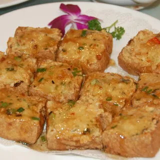 30. Pan-seared Seafood Stuffed Tofu