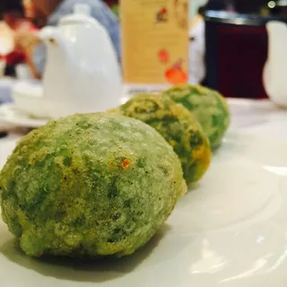 41. Pan-fried Shrimp & Chive Buns