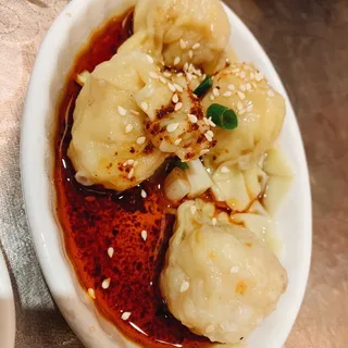 44. Spicy Shrimp & Pork Won Ton Dumplings