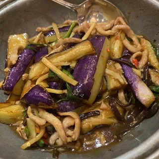 505. Spicy Eggplant with Minced Pork in Hot Pot
