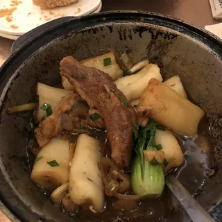 510. Stew Beef Brisket & Tendon in Hot Pot