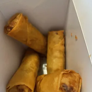 Vegetarian egg rolls