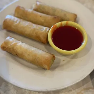 Vegetarian spring rolls - just ehh