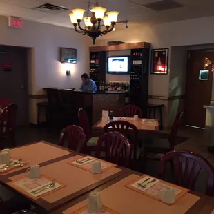 sushi and sashimi, interior