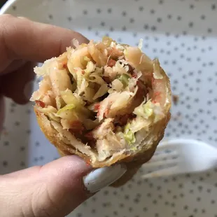 Pork egg roll