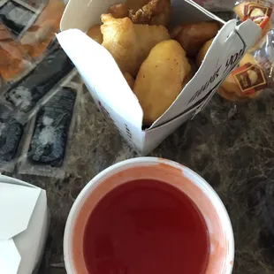 Sweet and sour chicken