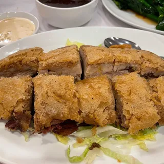 Crispy Fried Duck With Taro