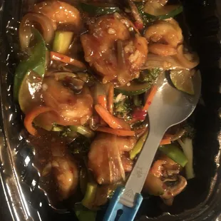Garlic shrimp