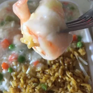 C6. Shrimp with Lobster Sauce