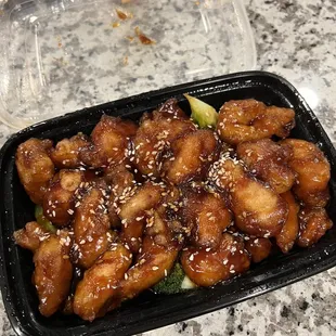 Honey sesame chicken