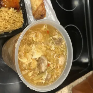 Hot and sour soup
