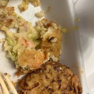 Ordered the egg foo young and there was a cockroach cooked into it