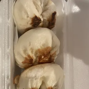 DELICIOUS Pan Fried Bokchoy Pork Buns Dim Sum