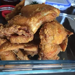 Fried chicken wings