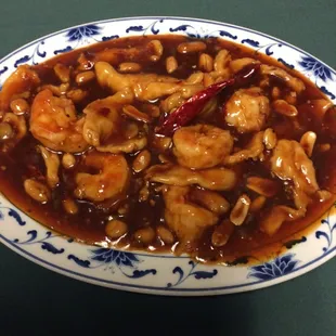 Spicy Chicken and Shrimp