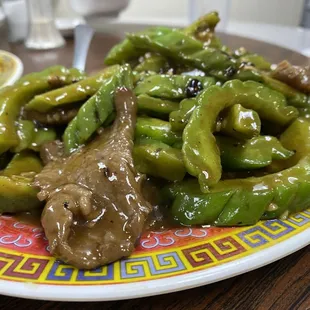 Bittermelon with Beef...