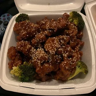 Sesame chicken