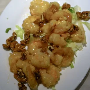 Honey Walnut Prawns