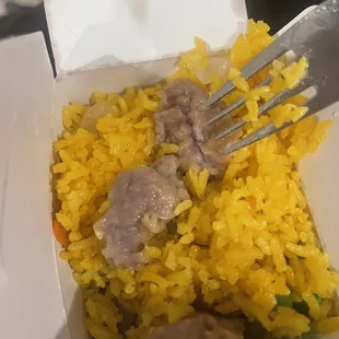 RAW Beef Fried Rice