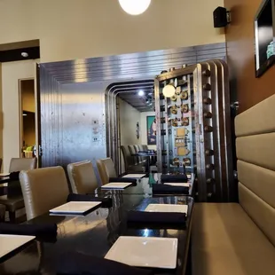 Bank vault private room...hope you aren&apos;t claustrophobic