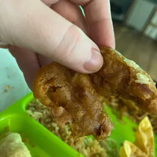 Burnt and chewy 13. Sweet &amp; Sour Chicken Dinner Combo