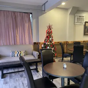 More seating