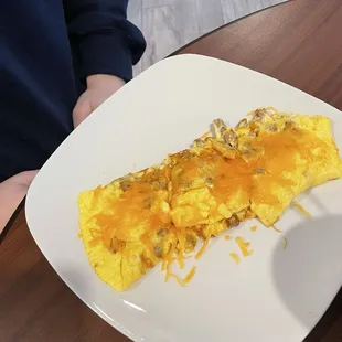 Sausage omelette