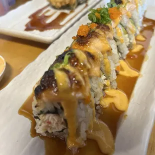 The dragon roll I believe