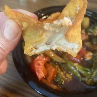 Crab 6. Crabmeat Rangoon