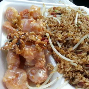 Honey Walnut Prawns