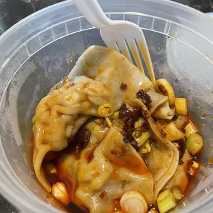 Dumpling with Chili Oil