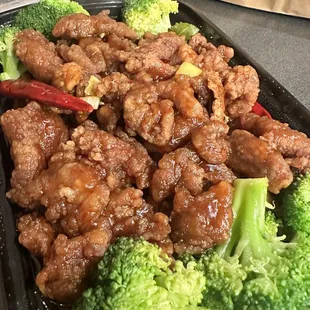 Orange chicken