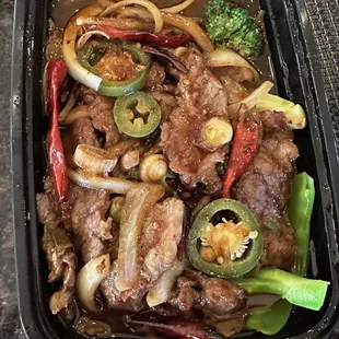 Spicy Szechuan Beef