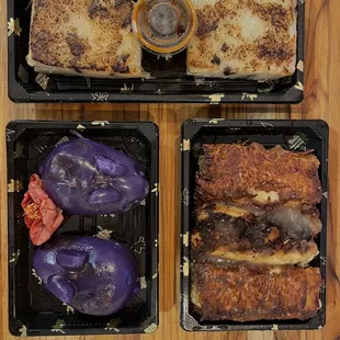 Turnip Cakes Dinner Bean Curd Skin Dinner Bunny