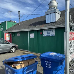 Entrance to restaurant