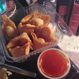 Crab Rangoon cream cheese thingees