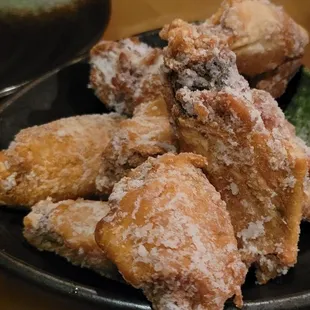 chicken wings and fried chicken, food