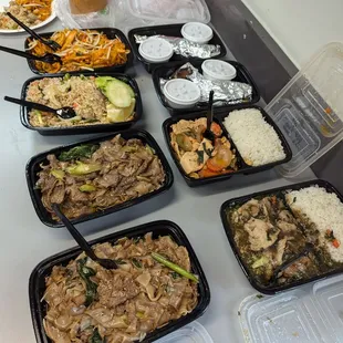 food, salads