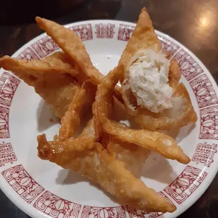 Crab rangoons