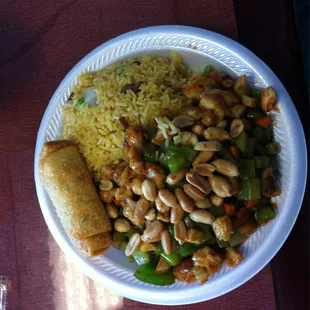 Kung Po Chicken Combo.