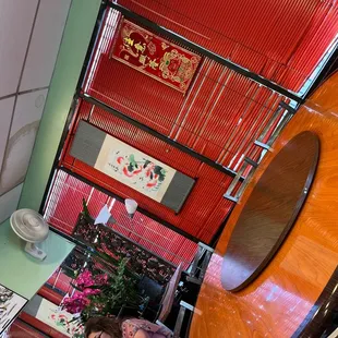 Inside of restaurant
