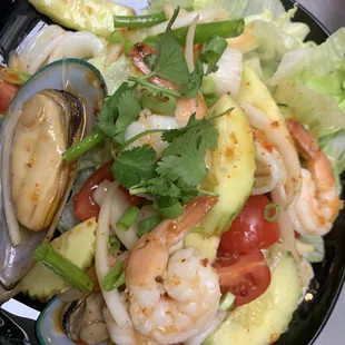 Seafood salad