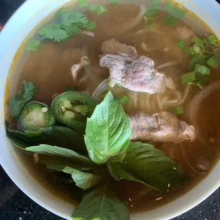 Pho Beef noodles soup @ Jaded Thai