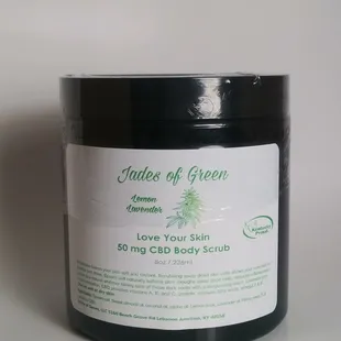 Full Spectrum CBD body scrub