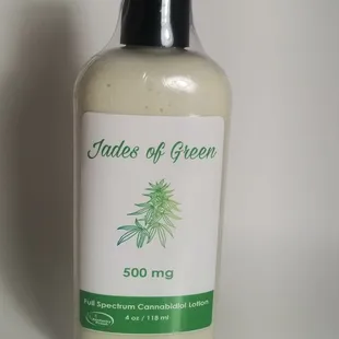 500mg Full Spectrum CBD lotion