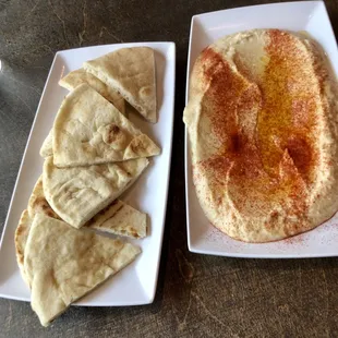 Hummus appetizer