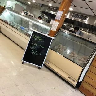 Working hard to make sure my order is perfect! Check out that special though!!
