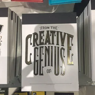 Impressive notepads!
