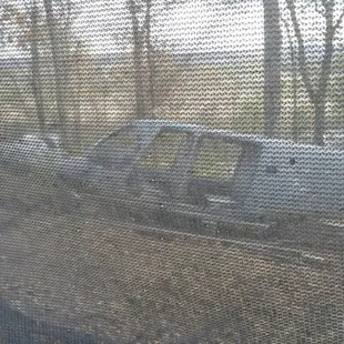 Upper area obstacle course (outside) with planes, buses, forts, etc.